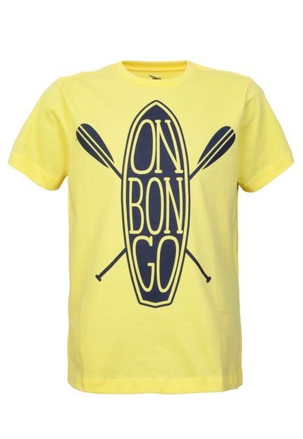 Camiseta Onbongo Teen Remada Amarela - Marca Onbongo