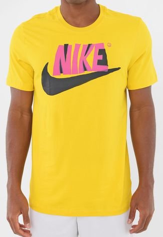 Camiseta Nike Sportswear 2 Reve Amarela