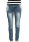 Calça Jeans Liger Jeans Skinny Bolso Bordado Azul - Marca Liger Jeans