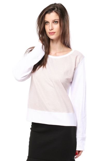 Blusa Pink Connection Jaty Branca - Marca Pink Connection