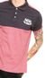 Camisa Polo Fatal Surf Estampada Vermelha - Marca Fatal Surf