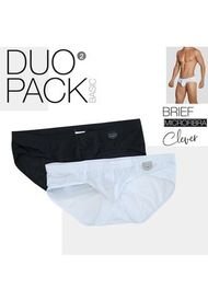 Duo Pack Brief Ropa Interior Hombre Clever