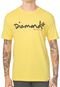 Camiseta Diamond Supply Co Paradise Amarela - Marca Diamond Supply Co