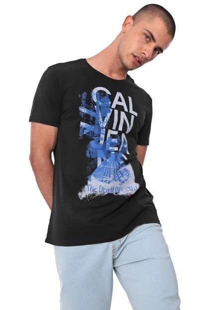 Camiseta Calvin Klein Jeans Industry Preta - Marca Calvin Klein Jeans