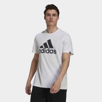 Camiseta Adidas Estampada Sereno Logo GS4005 - Marca adidas