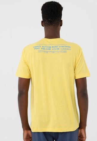 Camiseta Volcom Stone Cycle Amarela