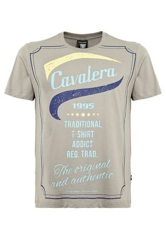 Camiseta Cavalera Cinza
