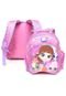 Mochila de Costas Infantil DMW M Pink Littlest Pet Shop Rosa - Marca DMW