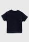 Camiseta Bebê Polo Ralph Lauren Estampada Azul-Marinho - Marca Polo Ralph Lauren
