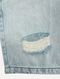 Bermuda King & Joe Jeans Masculina Slim Desgaste Blue Clara - Marca King & Joe