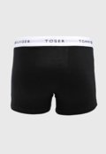 Kit 3pçs Cueca Tommy Hilfiger Boxer Logo Preta - Marca Tommy Hilfiger