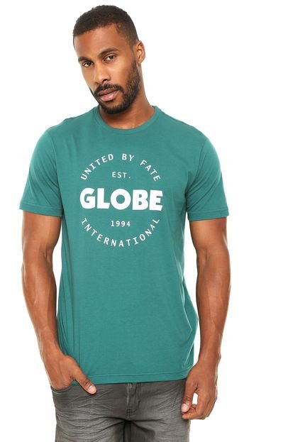 Camiseta Globe Logo Verde - Marca Globe