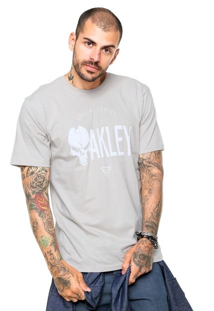 Camiseta Oakley Upperskull Cinza - Marca Oakley