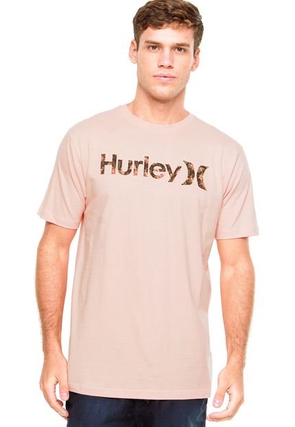Camiseta Hurley O&O New Floral Coral - Marca Hurley