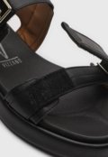 Sandália Flatform Vizzano Aplicação Preta - Marca Vizzano