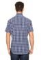 Camisa Nautica Quadriculada Azul - Marca Nautica