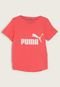 Camiseta Infantil Puma Logo Vermelha - Marca Puma