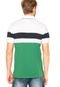 Camisa Polo Tommy Hilfiger Regular Fit Branca/Verde - Marca Tommy Hilfiger