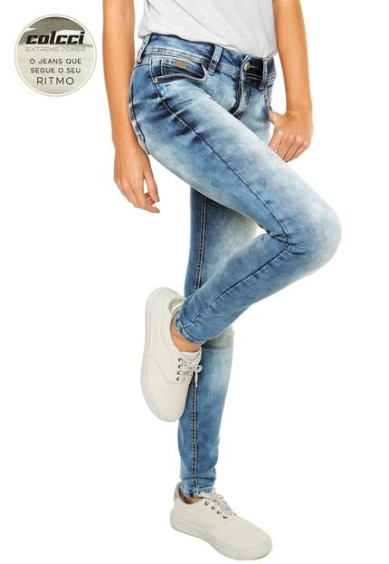 Calça Jeans Colcci EXTREME Skinny Azul - Marca Colcci