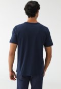 Camiseta Dudalina Reta Logo Azul-Marinho - Marca Dudalina