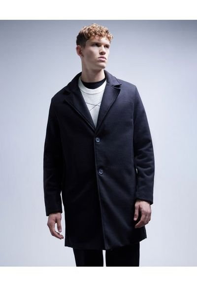 Abrigo Hombre Seven Negro Poli ster Compra Ahora Dafiti Colombia