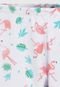 Kit 3pçs Abrange Infantil Flamingo Rosa/Amarelo - Marca Abrange