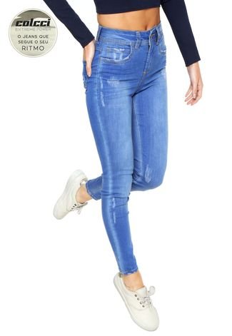 Calça Jeans Colcci EXTREME Skinny Bia Azul