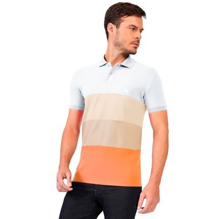 Camisa Polo Acostamento Multicolor VE24 Branco Masculino - Marca Acostamento