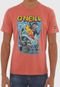 Camiseta O'Neill Estampada Laranja - Marca O'Neill