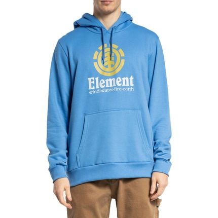 Moletom Element Canguru Vertical Color WT23 Masculino Azul - Marca Element