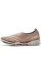 Slip On Comfortflex Lycra Airflex Bege - Marca Comfortflex