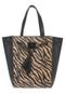 Bolsa Isabella Piu Animal Preta - Marca Isabella Piu