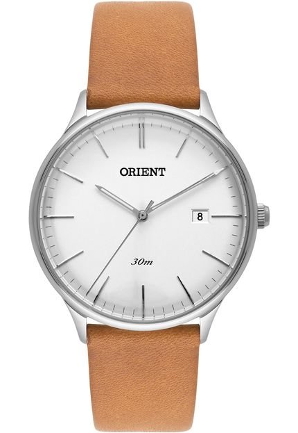 Relógio Orient MBSC1026-S1MX Prata/Caramelo - Marca Orient
