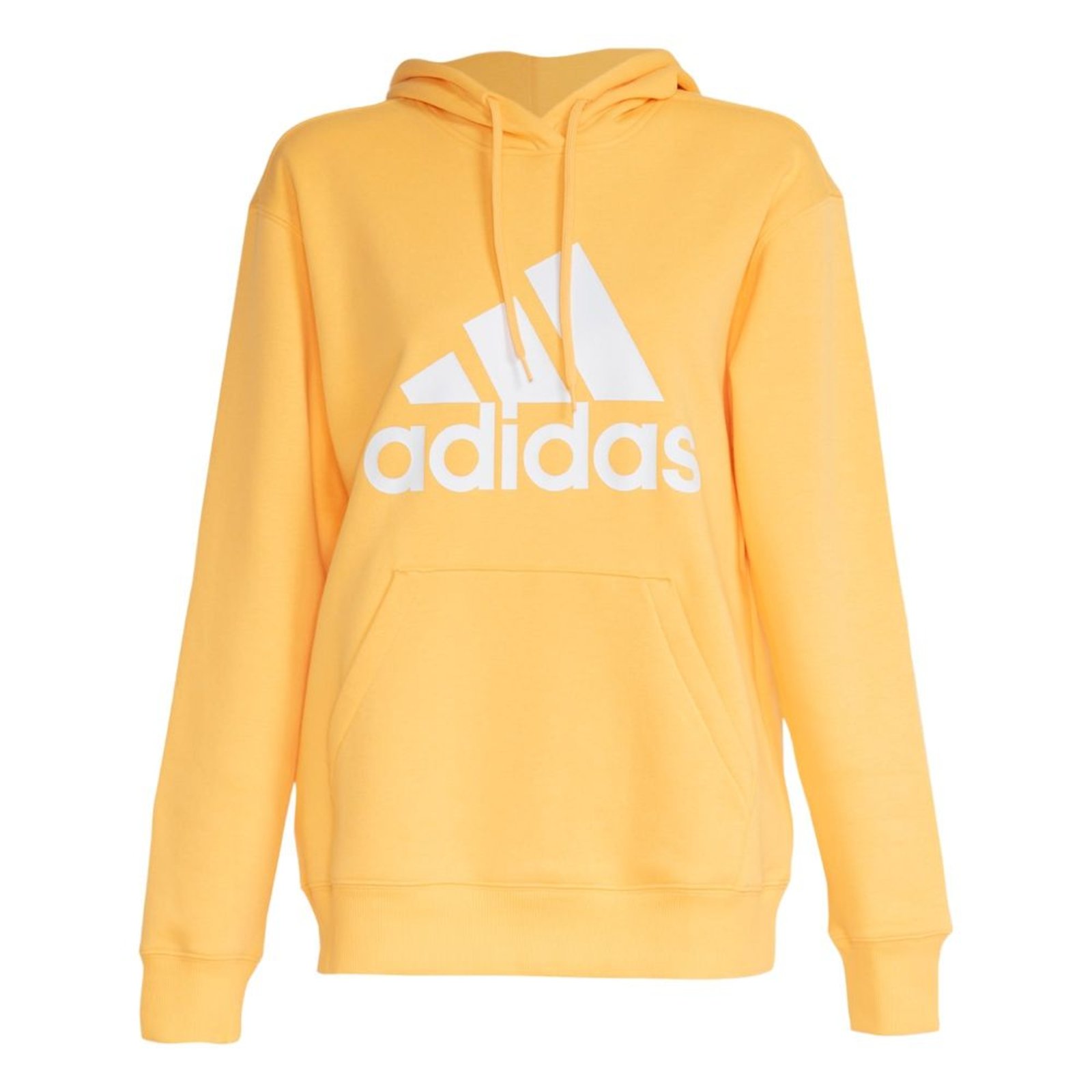 Adidas Moletom Capuz Fleece Regular Essentials Big Logo - Marca adidas