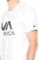 Camiseta RVCA Psilocybin Va Branca - Marca RVCA