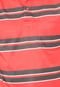 Camisa Polo Kanui Clothing & Co. Listrada Vermelha - Marca Kanui Clothing & Co.