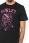 Camiseta Hurley Silk Preta - Marca Hurley