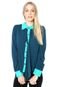 Camisa Anna Flynn Color Azul - Marca Anna Flynn