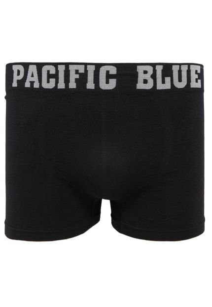 Cueca Pacific Blue Boxer Lisa Preta - Marca Pacific Blue
