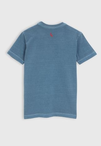 Camiseta Reserva Mini Infantil Gente Boa Azul
