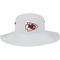 Headwear New Era Chapeu Bucket Kansas City Chiefs Branco - Marca New Era