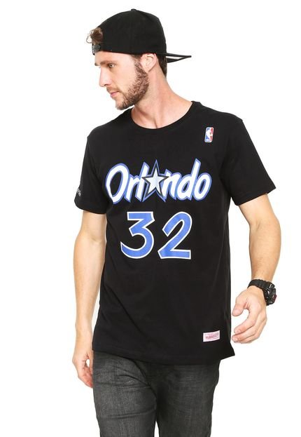 Camiseta Mitchell & Ness Orlando Magic Preta - Marca Mitchell & Ness