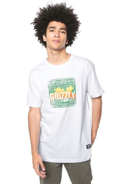 Camiseta Grizzly Eastern Mountains Branca - Marca Grizzly