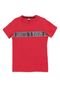 Camiseta Cativa Teens Menino Escrita Vermelha - Marca Cativa Teens