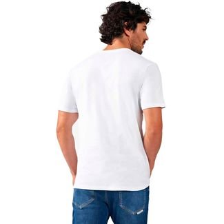 Camiseta Acostamento Estampado IN23 Branco Masculino