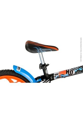 Bicicleta Caloi Hot Wheels aro 16 A17 Azul