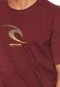 Camiseta Rip Curl Icon Marle Vinho - Marca Rip Curl