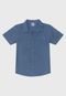 Camisa Rovitex Infantil Reta Azul - Marca Rovitex