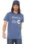 Camiseta RVCA Anp Fill Azul - Marca RVCA