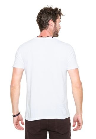 Camiseta Replay Pacific Branca